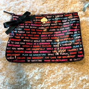 Patent leather clutch